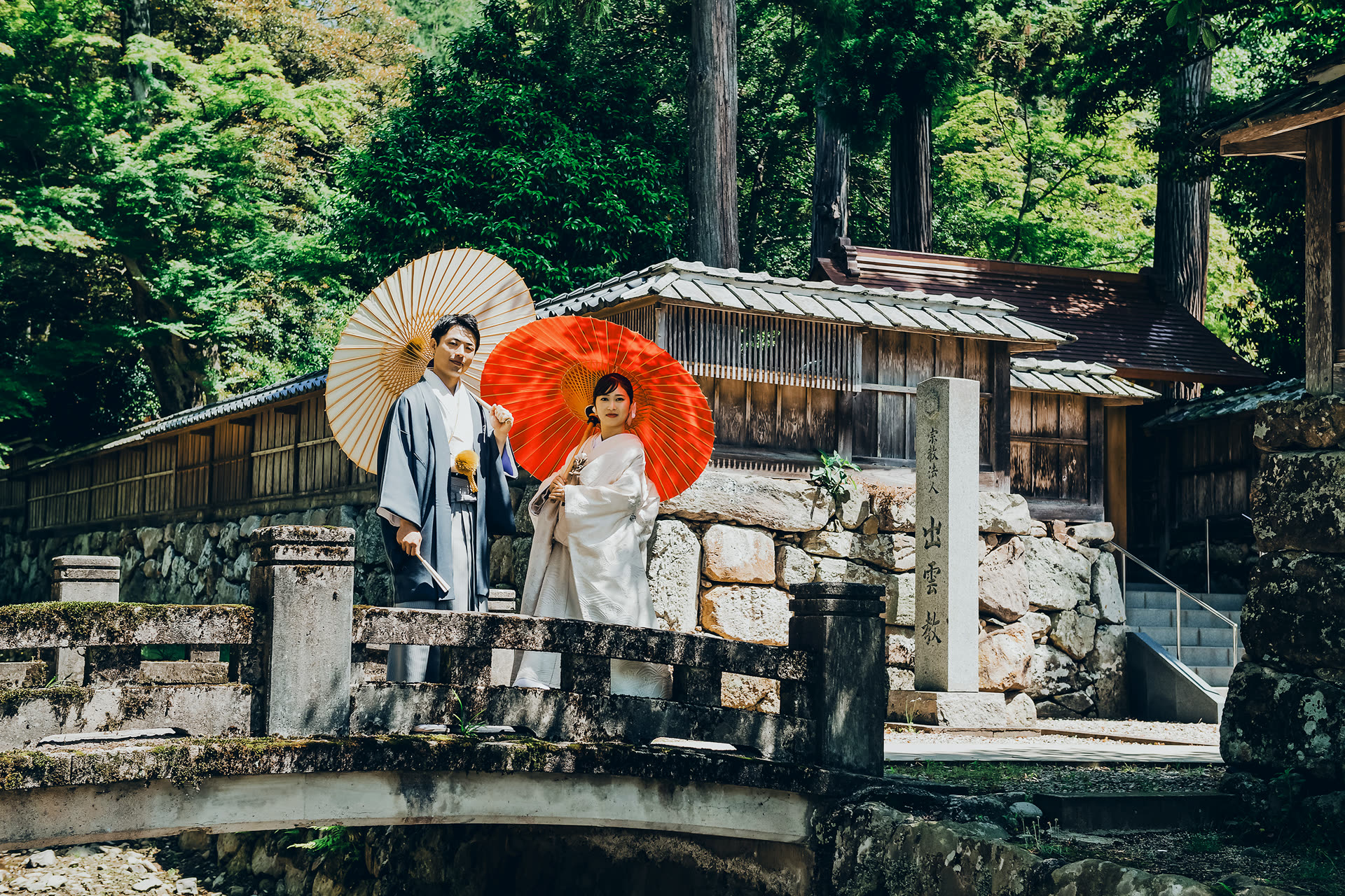 出雲教結婚式場・北島國造館の前撮り